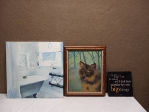 3 CANVAS PAINTINGS