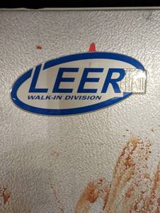 lot 2 image: Leer Walk-In Freezer Door From Haunted House