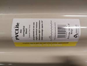 lot 12 image: PVC Lite Sheets And More