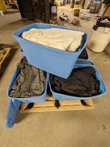 lot 80 image: Large Collection Of Theater Curtains And Canvas Tarps