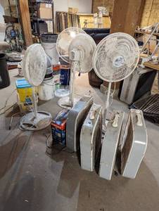 lot 96 image: Collection Of Fans