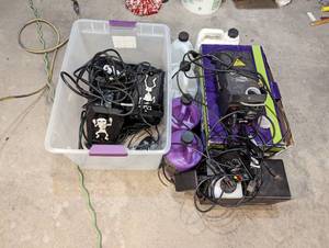 lot 101 image: Collection Of Fog Machines And More