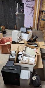 lot 114 image: Large Collection Of Misc. Speakers