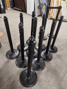lot 117 image: Collection Of Event Stanchions