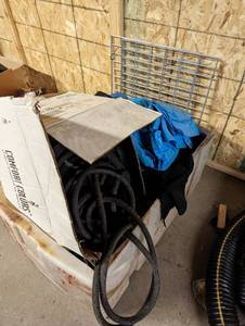 lot 128 image: Collection Of Tarps, Rope, And More