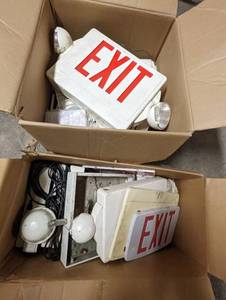 lot 152 image: Exit Signs