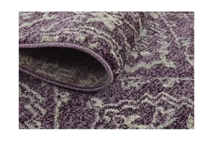 Unique Loom  Damask Purple 33 x 53 Rug