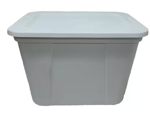 6 Pack Lot HDX  20 Gal. Storage Tote in Teal