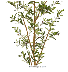 Nearly Natural  Indoor 82 in. Artificial Olive Tree