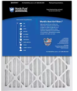 4 Packs of 3 Nordic Pure  14 in. x 24 in. x 2 in. Allergen Pleated MERV 12 Air Filter (3-Pack)