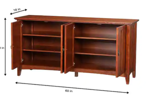 Home Decorators Collection  Artisan Medium Oak Brown Buffet