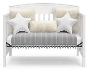Graco  Benton White 4 in-1-Convertible Crib