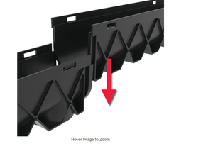 RELN  Storm Drain Deep Series 5 in. W x 5.25 in. D x 39.4 in. L Channel Drain Kit with Gray Grate (6-Pack)