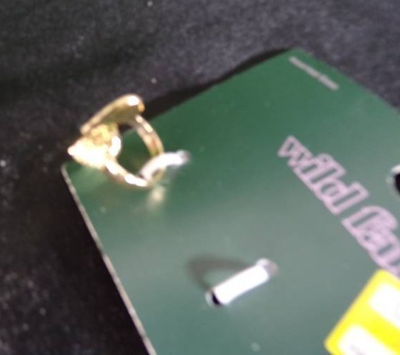lot 130 image: Lot of 3 - Wild Fable Jewelry Cards (Rings)