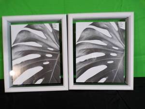 lot 18 image: Brand New Lot of 2 - 9.5 x 11.5 Matted To 8 x 10 Thin Profile Float Single Image Frame - Threshold