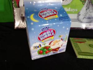 lot 33 image: Brand New Assortment of MILK CHOCOLATE Holiday Candy and Candyland Game plus Dubble Bubble Gum Balls