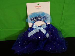lot 45 image: New  Toddler Headband & Tutu Set - Cat & Jack Blue