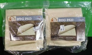 lot 81 image: Brand New Lot of 2 Comfort Grip Rug Pad Ivory - Mohawk Home ((MSRP $30))