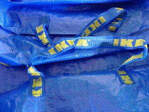 lot 51 image: Brand New Casper Pillow - King  Queen Pillow  Ikea Large Duffel Bag