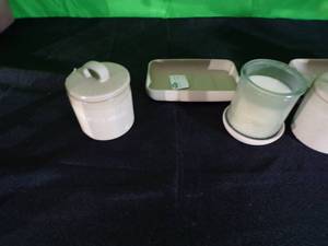 lot 267 image: Brand New Decorative Candle Lot with Holders and Dishes