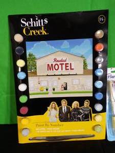 lot 370 image: Brand New Lot of 2 Schitts Creek Paint by Number Painting Set