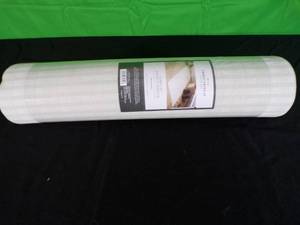 lot 101 image: Brand New 60 x 20 Ribbed Stripe Comfort Mat Beige - Threshold