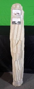 lot 297 image: Brand New 5x7 Handloom Tufted Wool Area Rug Heathered Cream - Threshold ((MSRP $130))