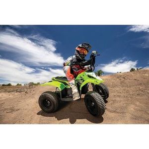 lot 3 image: Open Box  Razor 24V Dirt Quad SX McGrath Powered Ride-On - Green