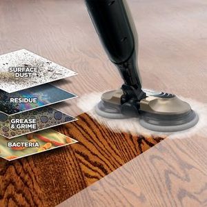 lot 103 image: Brand New Shark Steam and Scrub All-in-One Scrubbing and Sanitizing Hard Floor Steam Mop ((MSRP $179.99))