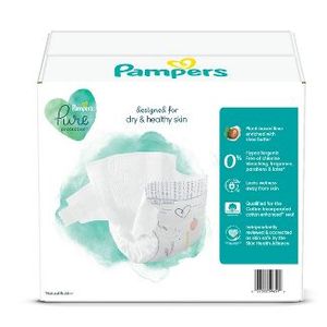 lot 2 image: Brand New Pampers Pure Protection Diapers Size 1 - 132 Count ((MSRP $44.99))