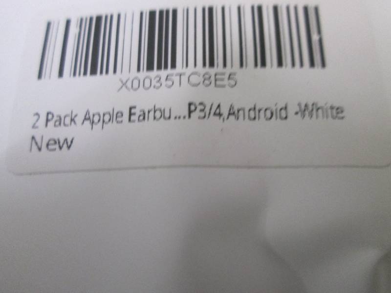 2 pr Earbuds...