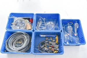 lot 66 image: Large Lot of Distillery Hardware, Glassware, & More
