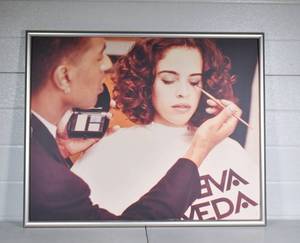 lot 91 image: Framed Aveda Salon Poster Print