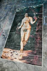 lot 146 image: Large Unframed Artwork of Eve