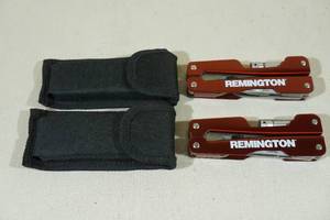lot 63 image: 2 Remington Multi Tools with Pouch