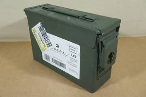 lot 82 image: Federal Ammo Box