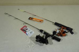 lot 88 image: 2 Ice Fishing Rod and Reel Combos