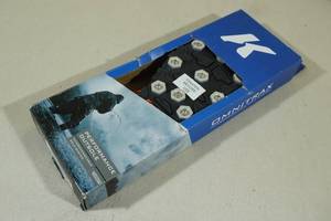 lot 97 image: Korkers Omnitrax Triple Threat Hex Disc Interchangeable Soles - Size 11