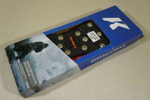 lot 99 image: Korkers Omnitrax Triple Threat Carbide Spike Interchangeable Soles - Size 11
