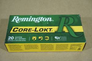 lot 119 image: 20 Remington .30-30 Win 150 Gr Core-Lokt SP Ammo