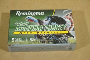 lot 130 image: 5 Remington Premier Magnum Turkey 12 Gauge 3 4 Shot Shotshells