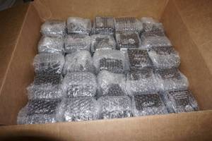 lot 161 image: 50 Novelty Whiskey Glasses - All Pro GunPatriotic Theme