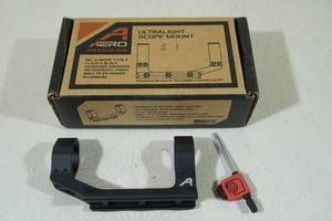 lot 31 image: Aero Precision Ultralight Scope Mount - 1, Standard Relief, Black