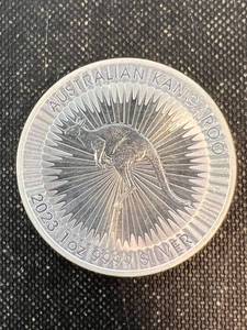 2023 AUSTRALIA KANGAROO 1 TROY OZ .9999 FINE SILVER