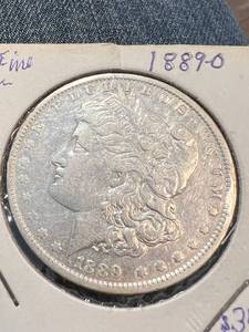 1889 -O US MORGAN SILVER DOLLAR