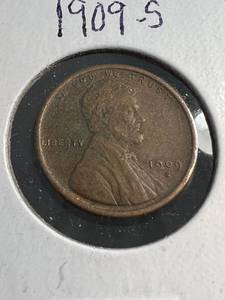 1909-S US WHEAT CENT