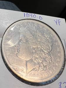 1890-O US MORGAN SILVER DOLLAR