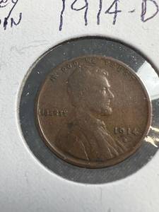 1914-D US WHEAT CENT