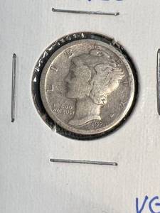 4 US MERCURY DIMES 1920 1920-D 1928 1928-S