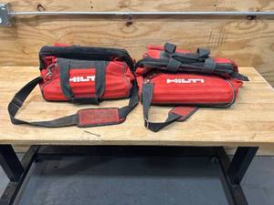 lot 115 image: HILTI Lot of 2- Tool Bags